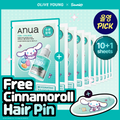 [Sanrio EDITION] Anua PDRN Hyaluronic Acid Capsule 100 Serum Mask 10 sheets (+1 sheets+CINNAMOROLL hair pin)
