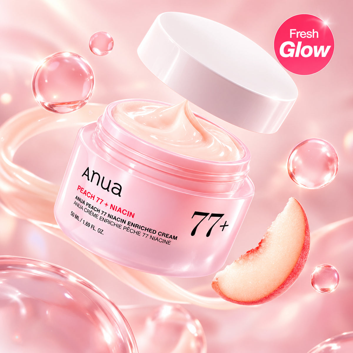 Anua Peach 77 Niacin Enriched Cream 50ml