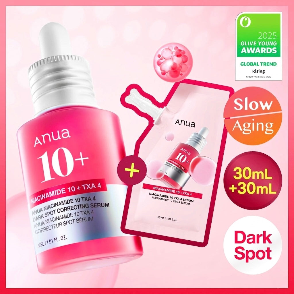 Anua Niacinamide 10 TXA 4 Serum 30ml Coffret Recharge (+ Recharge 30ml)