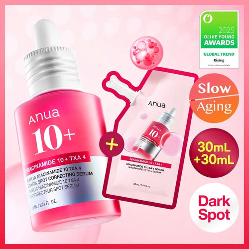 Anua Niacinamide 10 TXA 4 Serum 30ml Refill Set (+Refill 30ml)