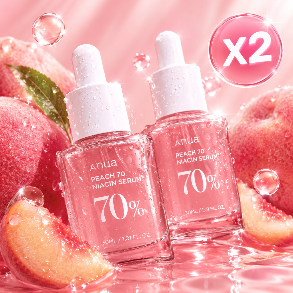 Anua Peach 70 Niacin Serum 30ml double set