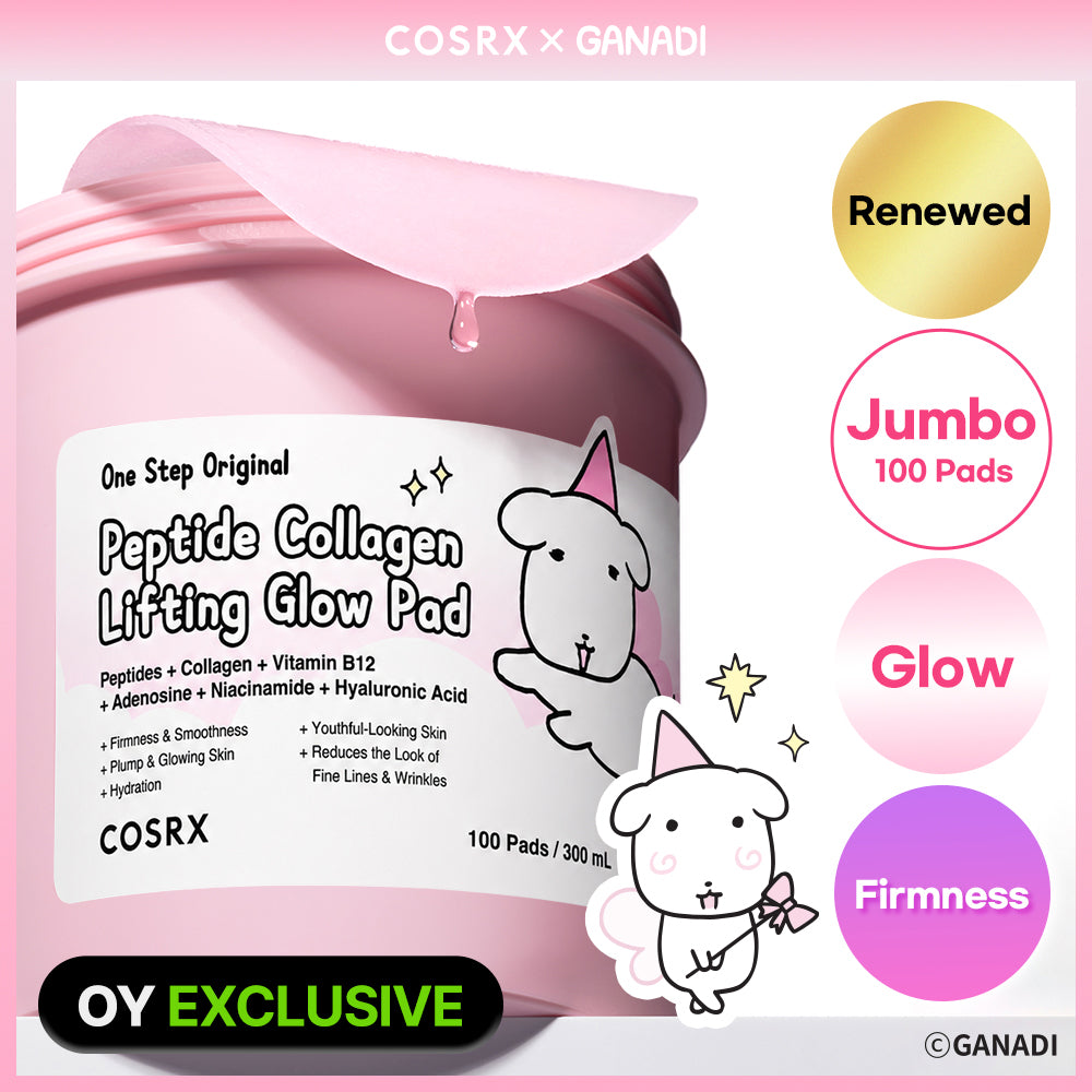 [GANADI EDITION] COSRX One Step Original Pad 100P (3 Options)