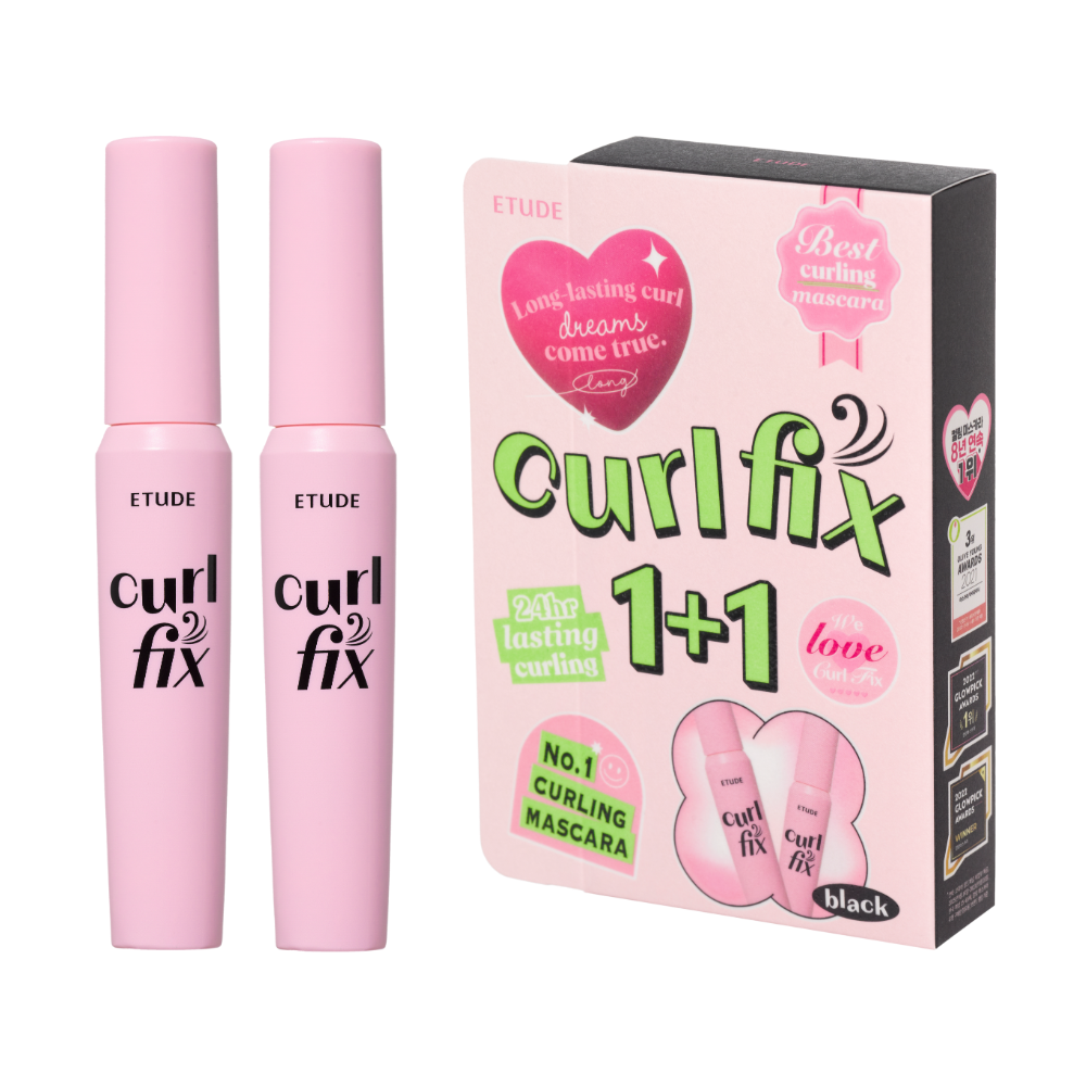 ETUDE Curl Fix Mascara 1+1 Set (5 Options)