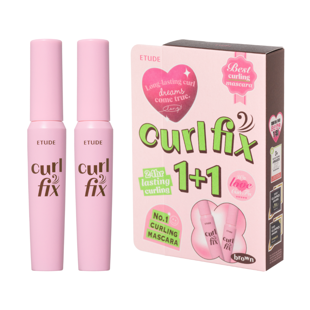 ETUDE Curl Fix Mascara 1+1 Set (5 Options)