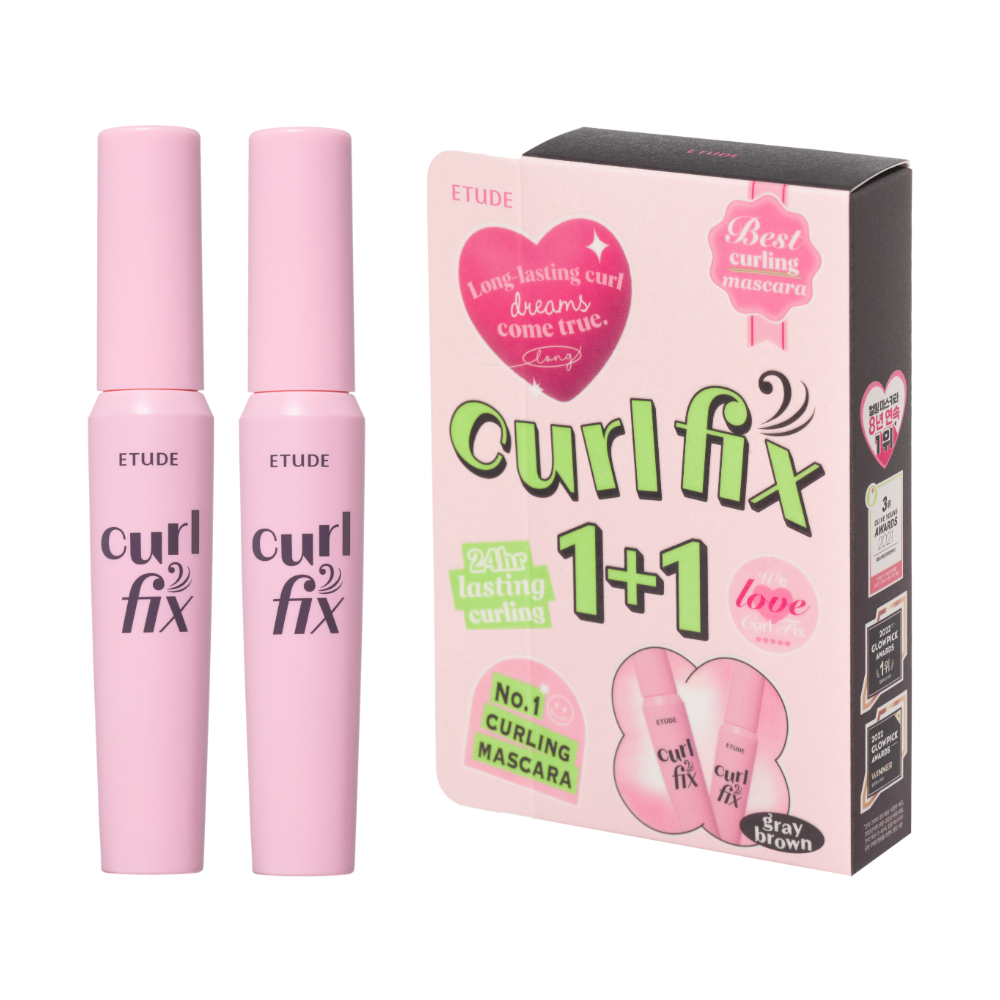 ETUDE Curl Fix Mascara 1+1 Set (5 Options)