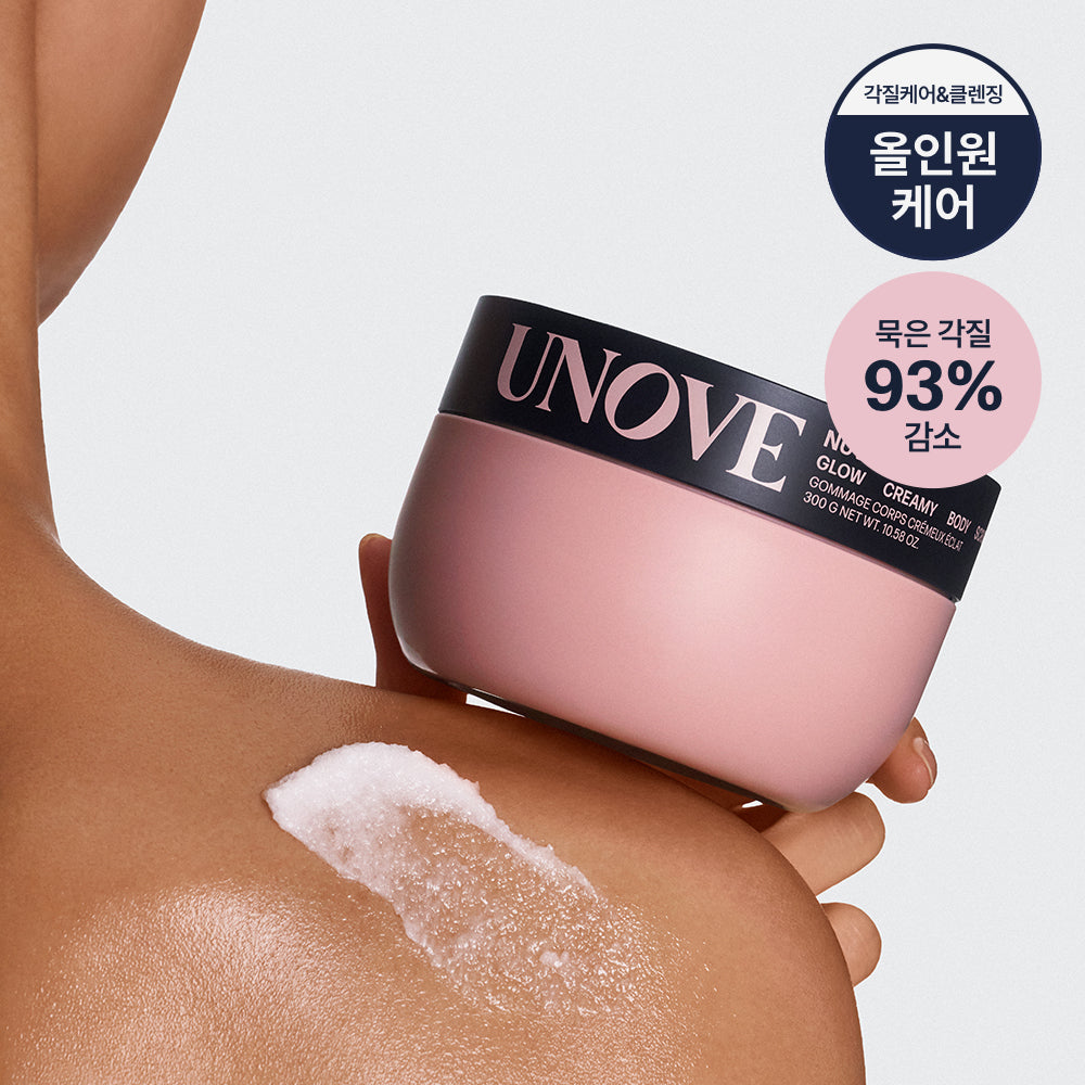 UNOVE Glow Creamy Body Scrub 300ml (#Nu Vanilla)
