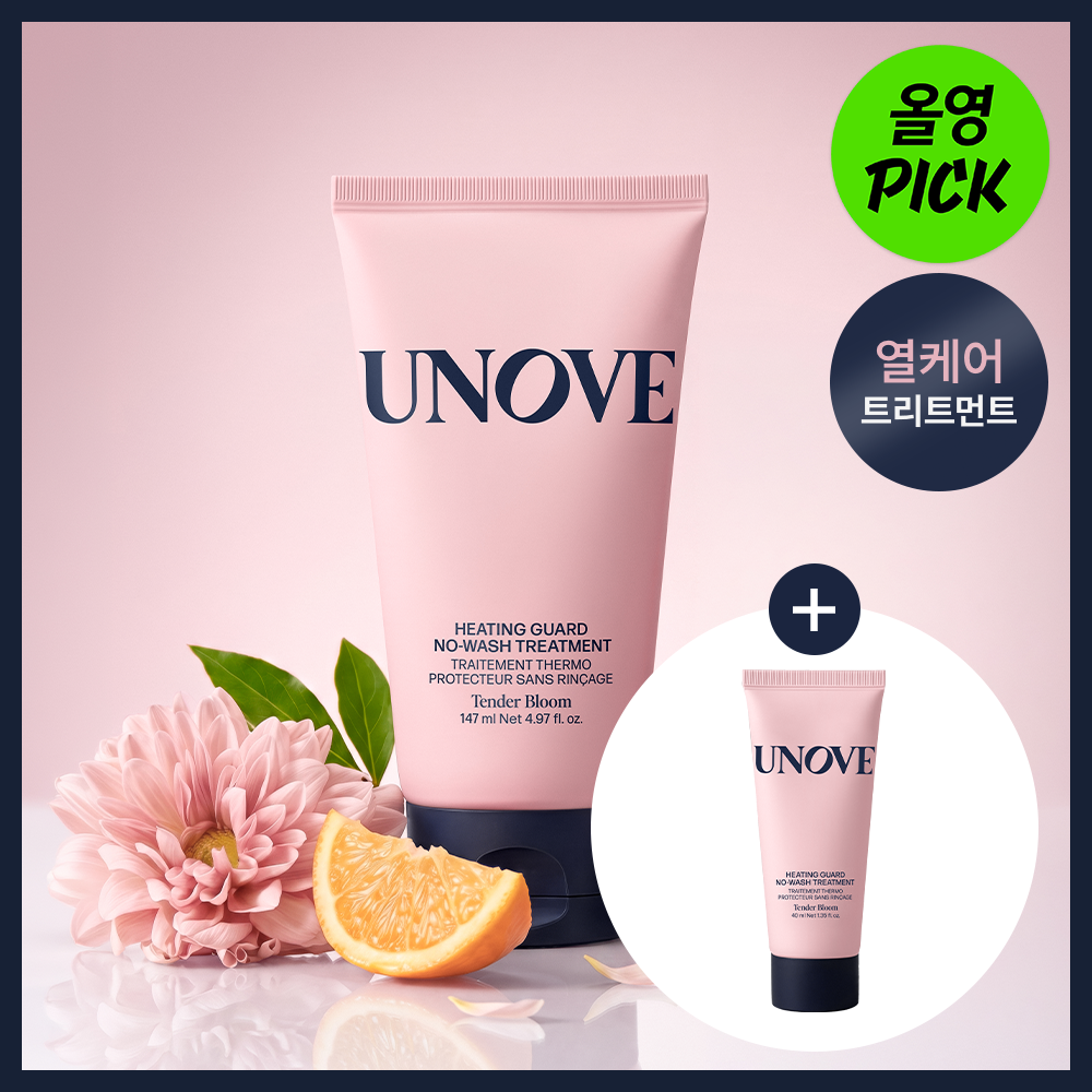 UNOVE Heating Guard No Wash Treatment 147ml (Set/Single)