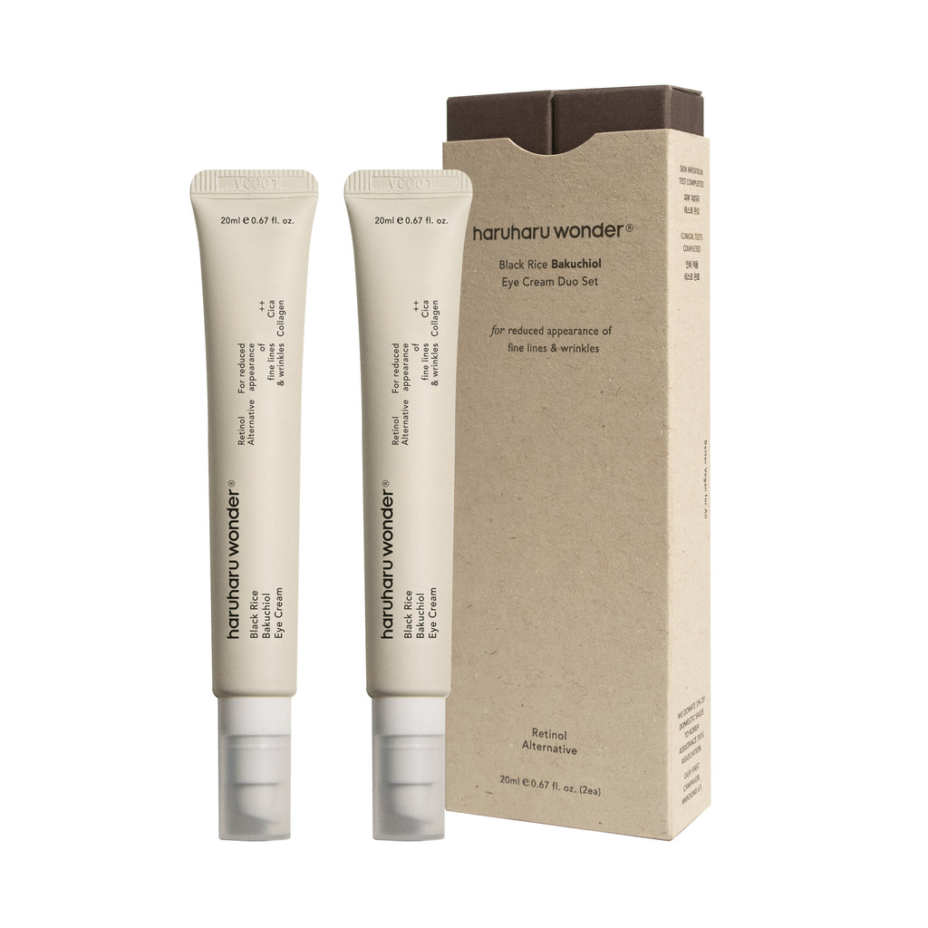 Haruharu wonder Black Rice Bakuchiol Eye Cream Double Pack