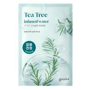 goodal Mild Sheet Mask 1 parmi 3 options (Tea Tree/Green Tea/Yuja)