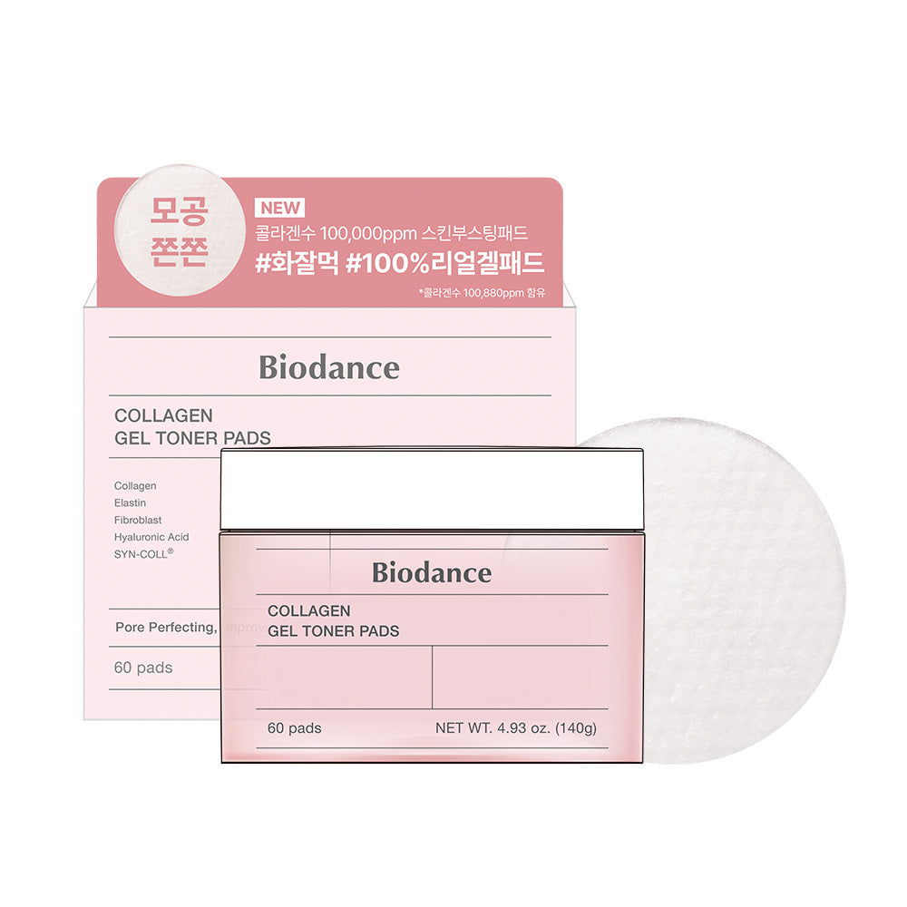 BIODANCE Bio Collagen Gel Toner Pads 60 Sheets