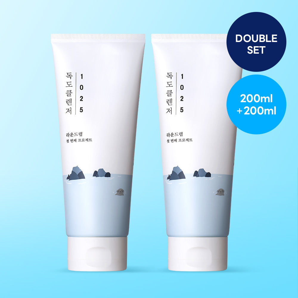 [DOUBLE] ROUND LAB 1025 Dokdo Cleanser 200ml Double Set