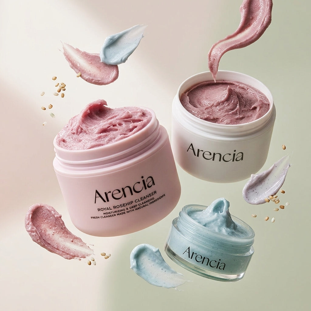Arencia Rosehip Rice Mochi Cleanser 120g (2 options)