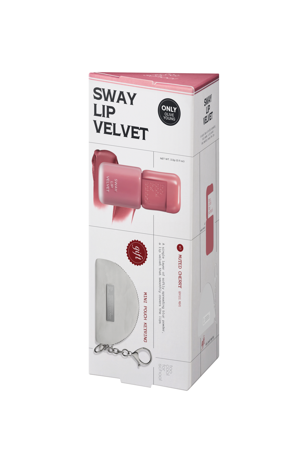 too cool for school Sway Lip Velvet (Set/Single) (15 Colors)