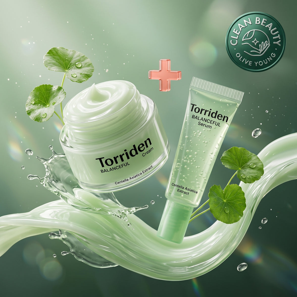 Torriden Balanceful Cream 80mL Coffret spécial (+ Sérum 10mL)