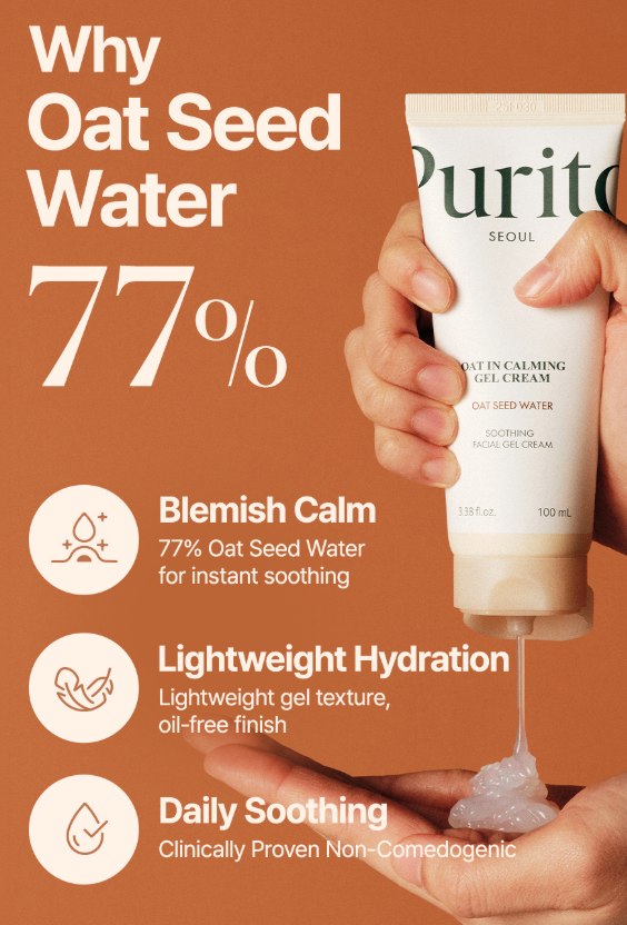 Purito Seoul Oat-In Calming Gel Cream 100ml