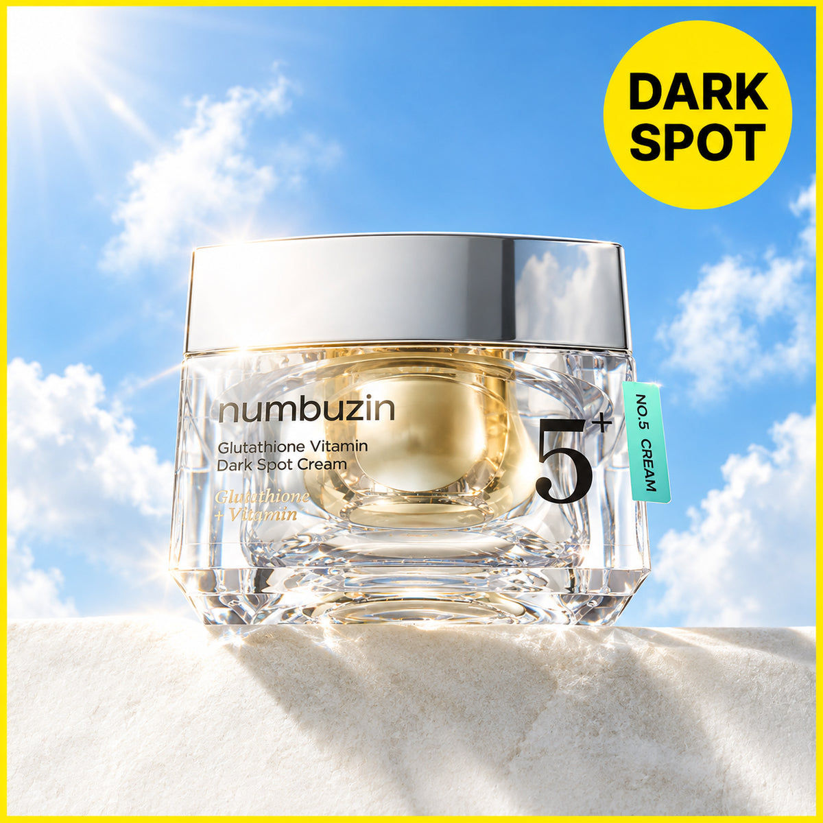 numbuzin No.5 Glutathione Vitamin Dark Spot Cream 50ml