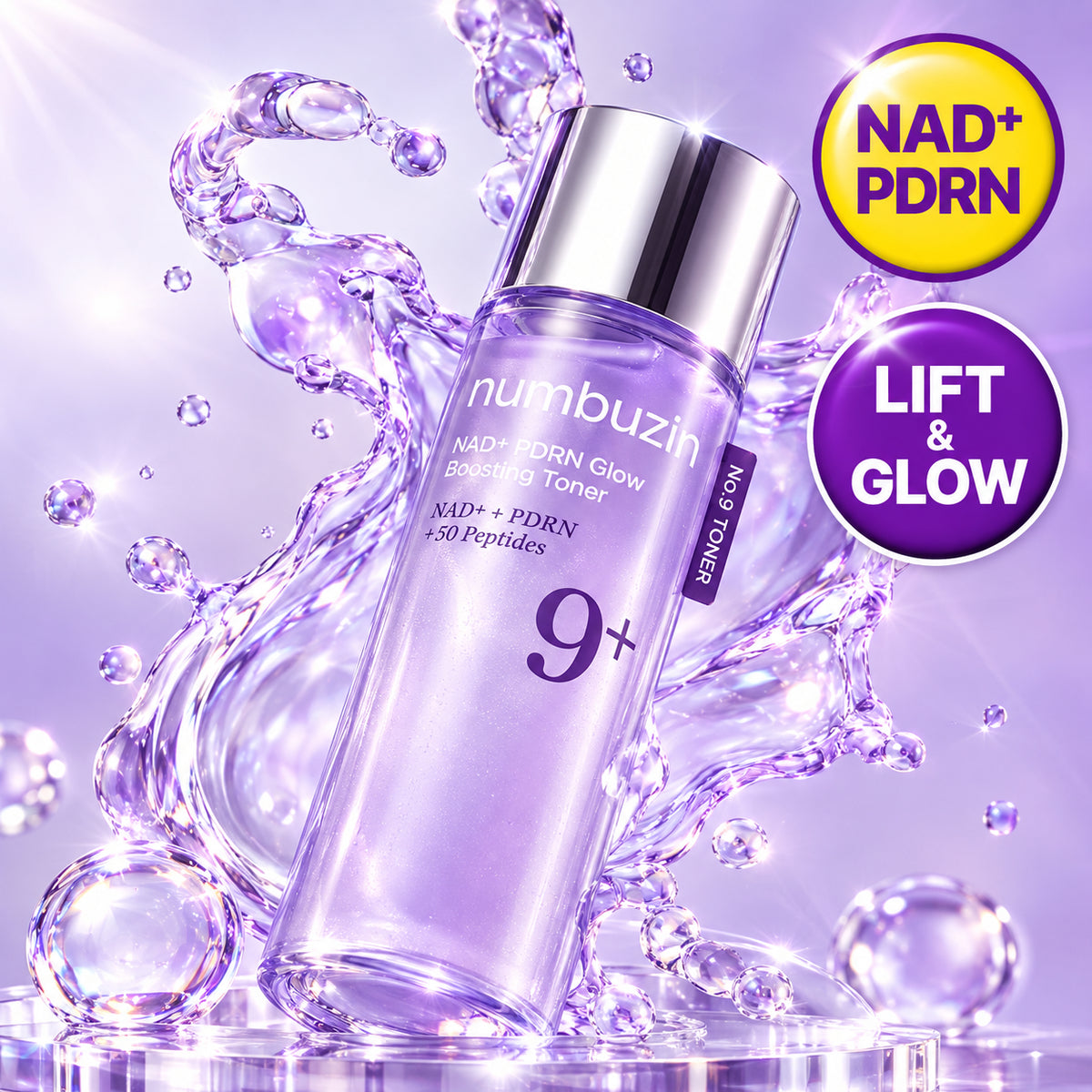 numbuzin No.9 NAD PDRN Glow Boosting Toner 150ml