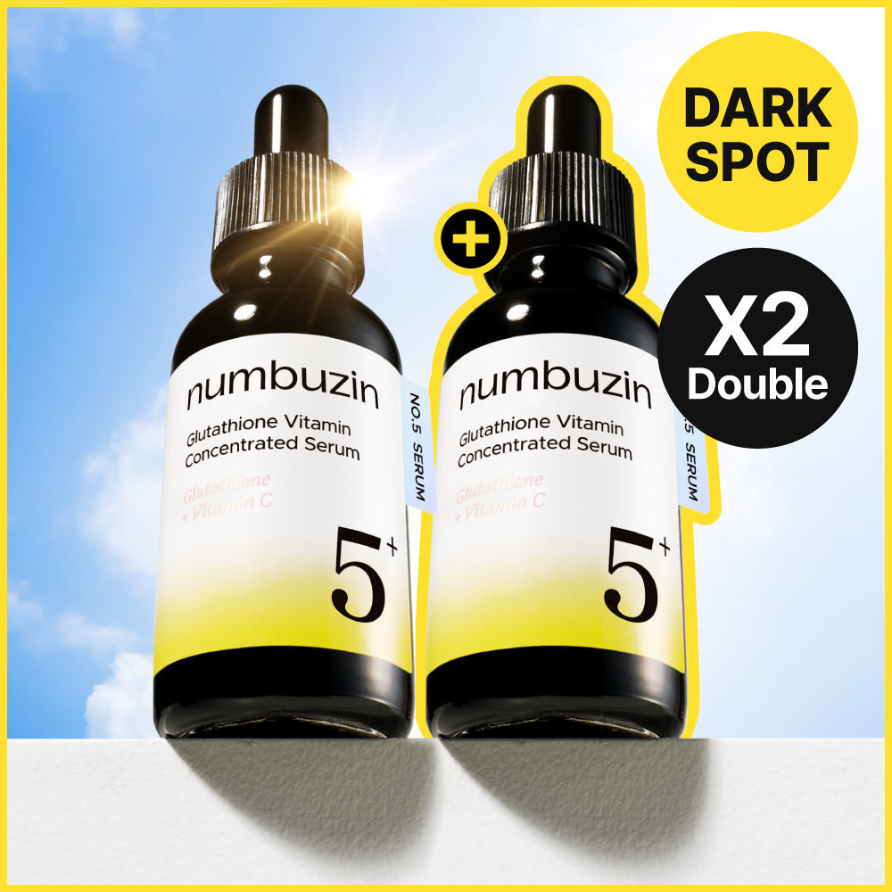 numbuzin No.5 Glutathione Vitamin Concentrated Serum 30ml Duo Set