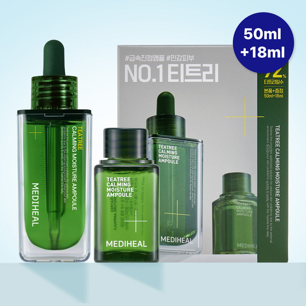 MEDIHEAL Tea Tree Calming Moisture Ampoule (50mL+18mL)