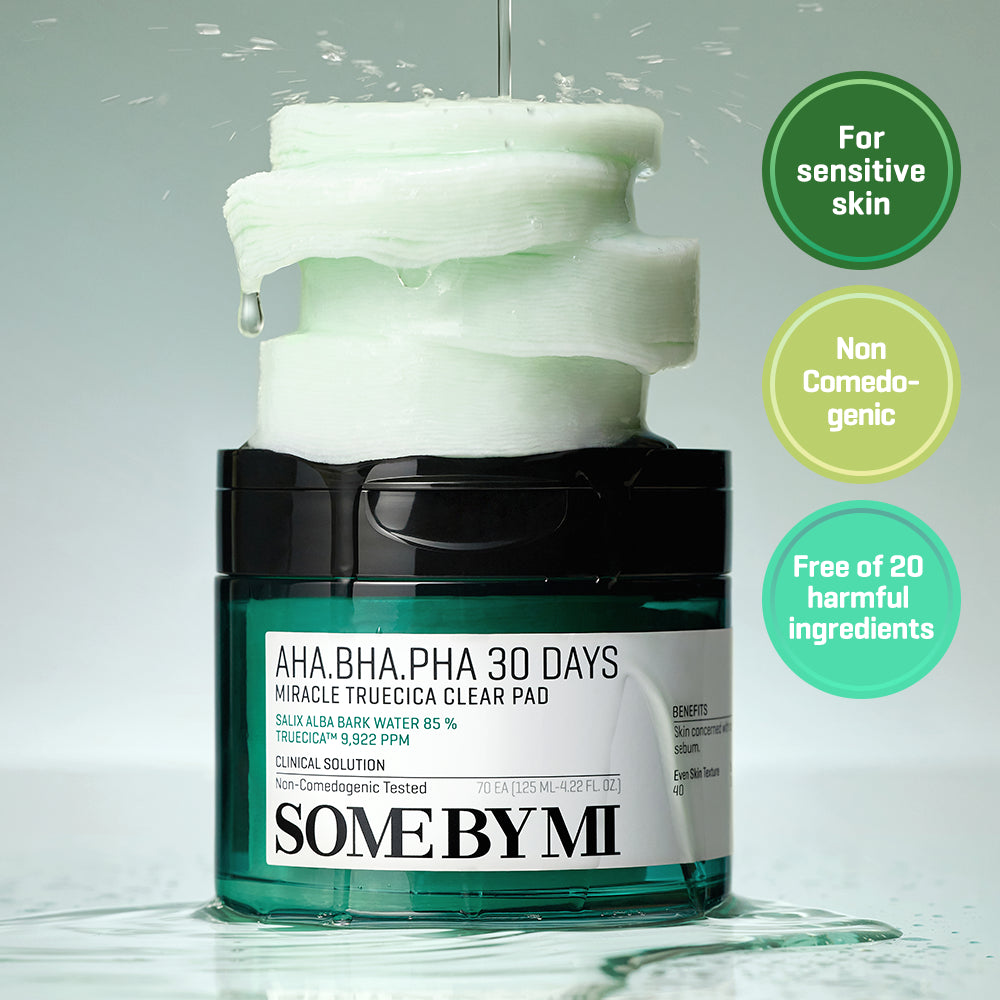 SOME BY MI AHA.BHA.PHA 30 Days Miracle True Cica Clear Pad 70ea