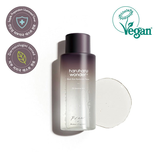 Haruharu wonder Black Rice Hyaluronic Toner Free of Alcohol Fragrance 150ml