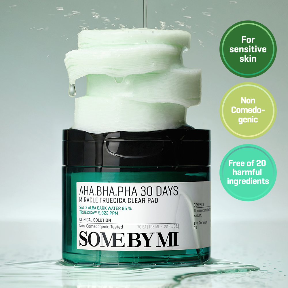 SOME BY MI AHA.BHA.PHA 30 Days Miracle True Cica Clear Pad 70ea