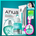 Anua PDRN 4-STEP Glowy Skin Coffret (+ porte-clés brume) (Sérum 30ml + Brume 30ml + Crème 60ml + Masques en tissu 5ea)