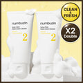 numbuzin No.2 Deep Clean Fresh Cream Cleanser 120ml Coffret duo
