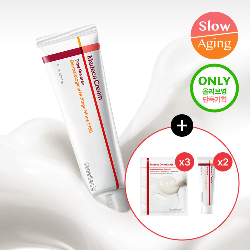 Centellian24 Madeca Cream Time Reverse 50ml Coffret (+15ml*2ea+Derma Mask Sheet 3ea)