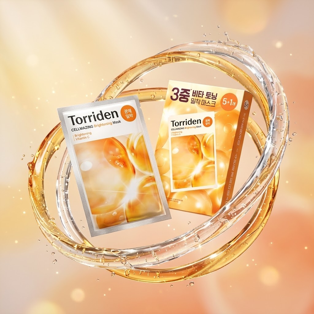 Torriden Cellmazing Vita C Brightening Mask Sheet 5ea Coffret (+1ea)