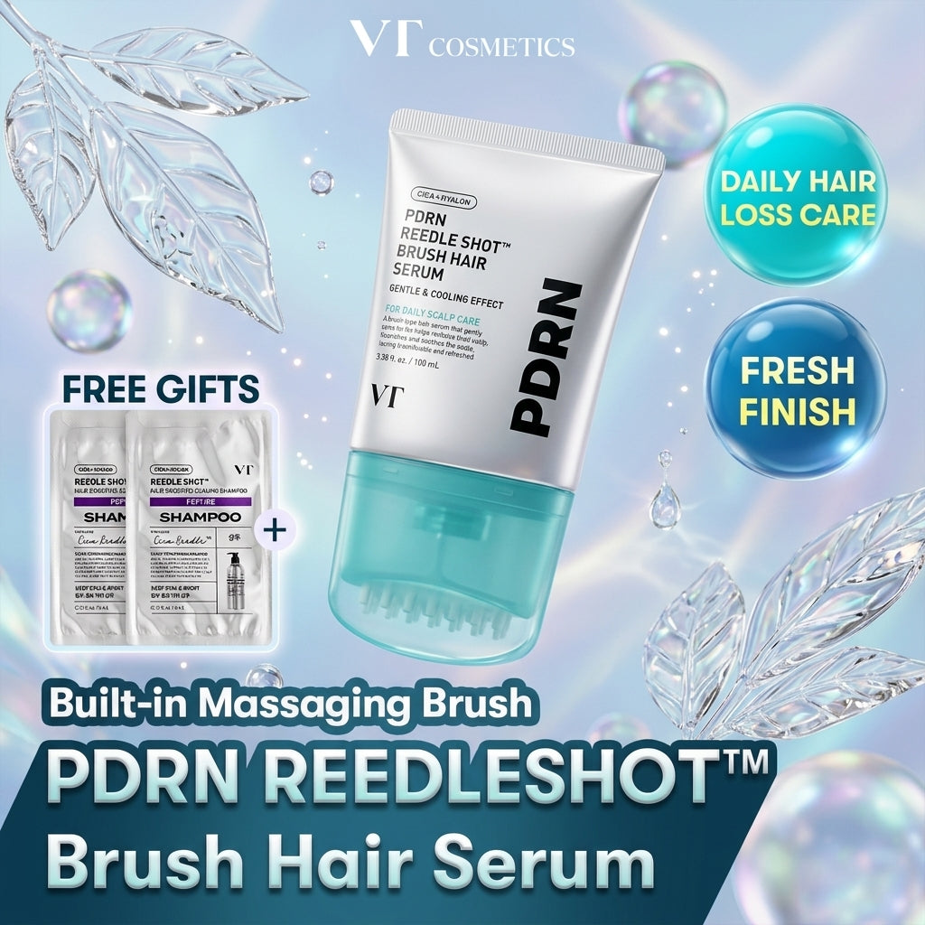 VT PDRN Reedle Shot Brush Hair Serum 100ml