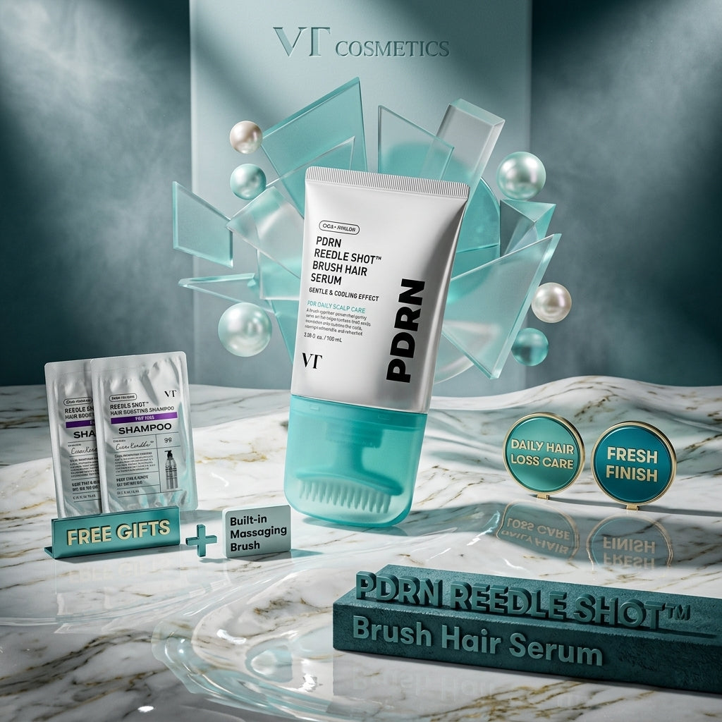 VT PDRN Reedle Shot Brush Hair Serum 100ml