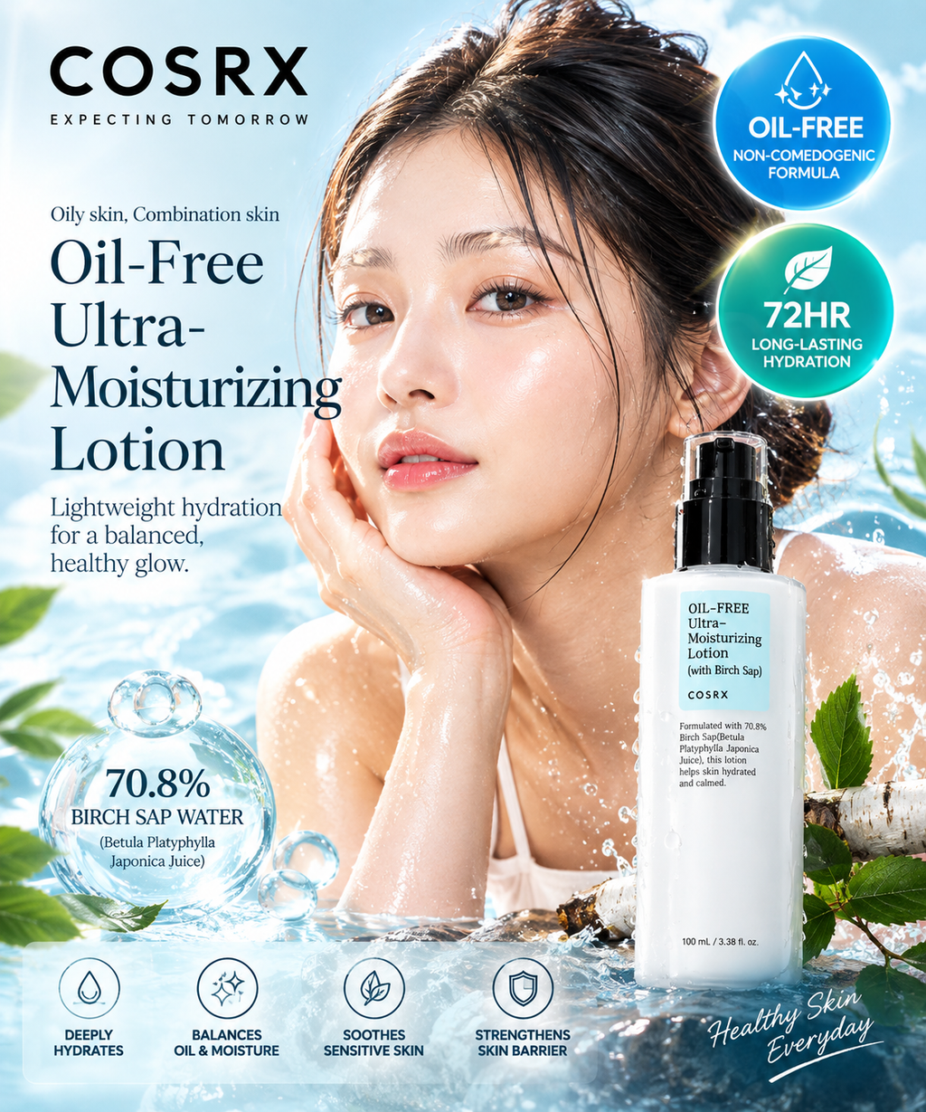 COSRX Oil Free Ultra Moisturizing Lotion 100 mL