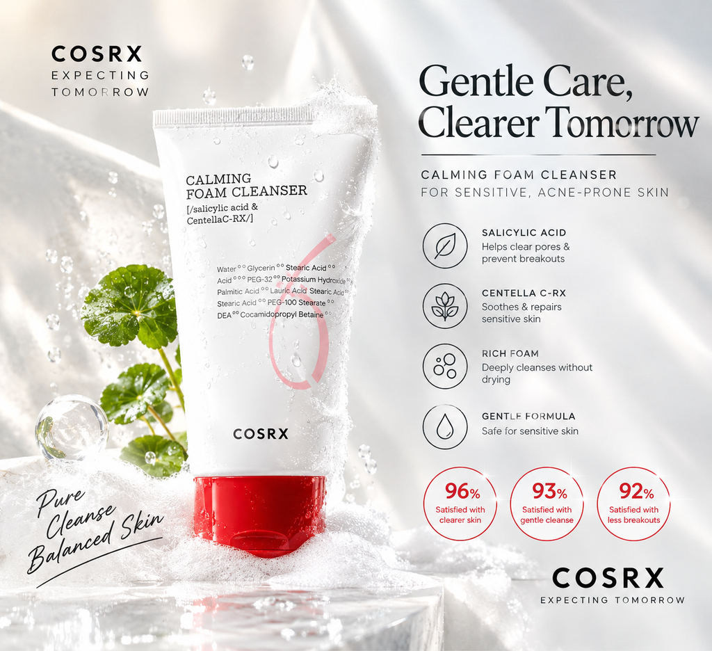 COSRX AC Collection Calming Foam Cleanser 150ml