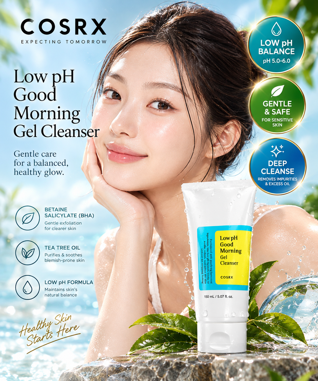 COSRX Low pH Good Morning Gel Cleanser 150ml