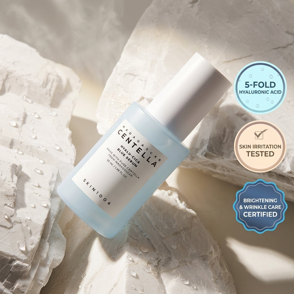 SKIN1004 Madagascar Centella Hyalu-Cica Blue Serum 50ml