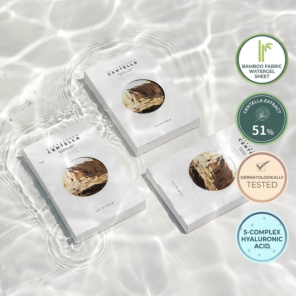 SKIN1004 Madagascar Centella Watergel Sheet Ampoule Mask 5ea