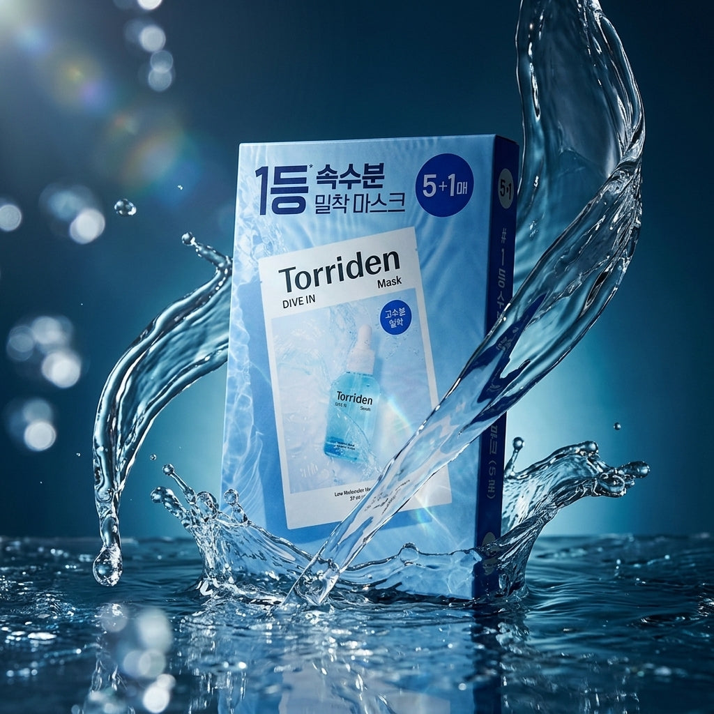 Torriden Dive In Low Molecular Hyaluronic Acid Mask Sheet 5+1ea