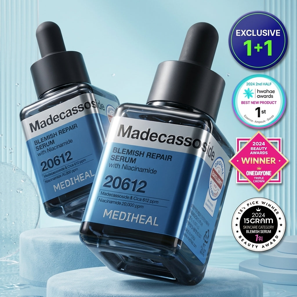MEDIHEAL Madecassoside Blemish Repair Serum 40ml x2 Exclusive Gift Edition