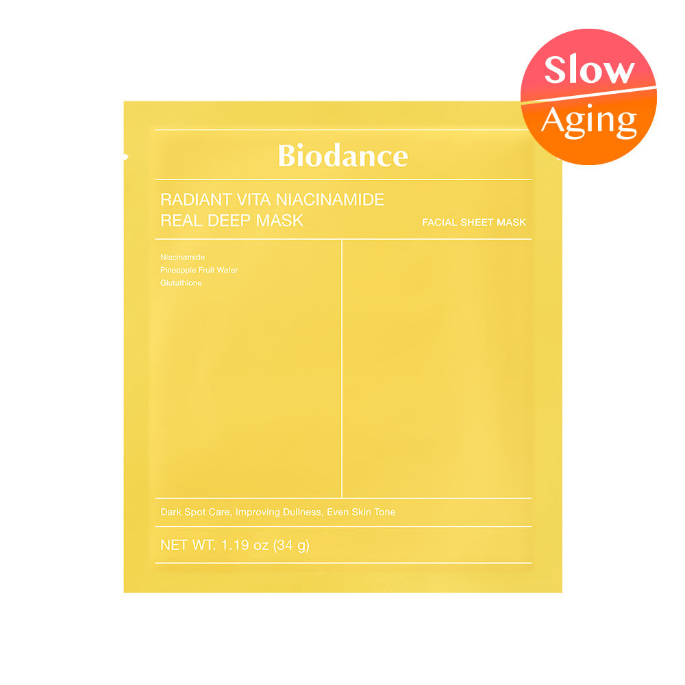 BIODANCE Radiant Vita Niacinamide Real Deep Mask 1 feuille
