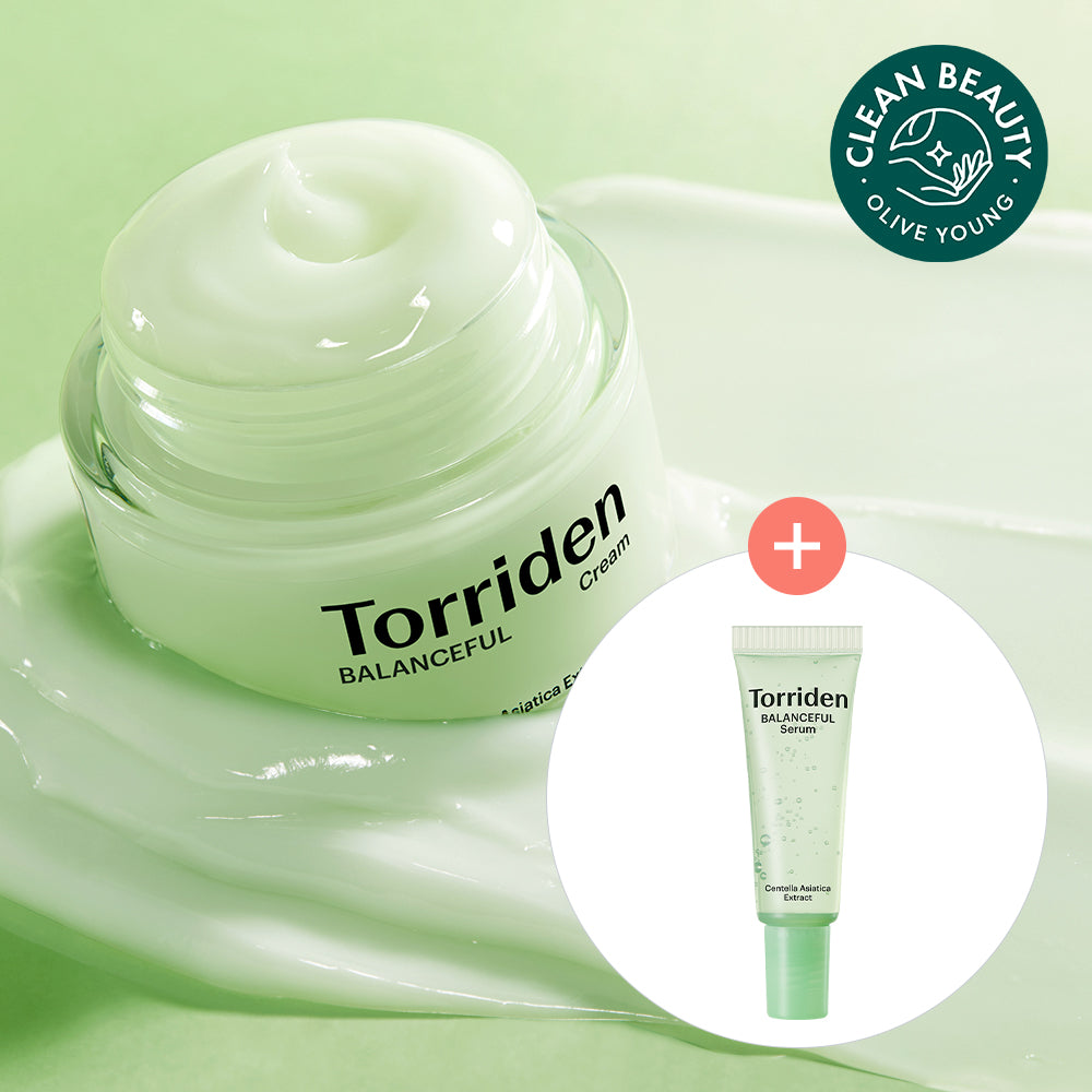 Torriden Balanceful Cream 80mL Coffret spécial (+ Sérum 10mL)
