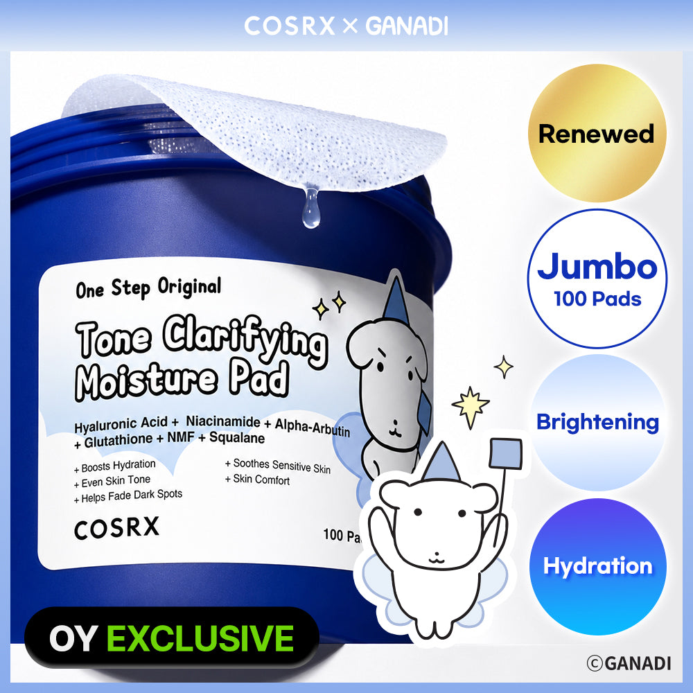 [GANADI EDITION] COSRX One Step Original Pad 100P (3 options)