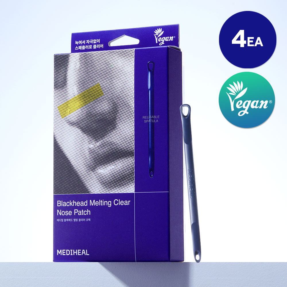 MEDIHEAL Blackhead Melting Clear Nose Patch 4P