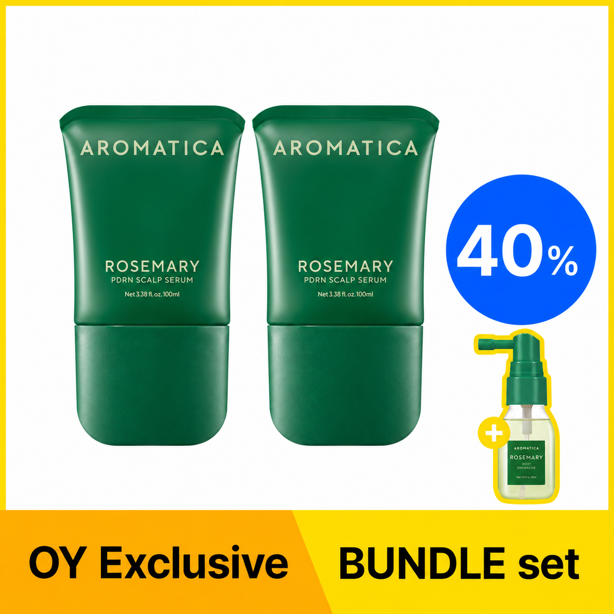 AROMATICA PDRN Scalp Serum Coffret DUO