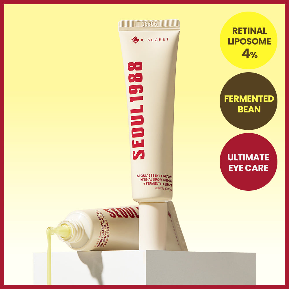 KSECRET Seoul 1988 Eye Cream: Retinal Liposome 4%+Fermented Bean 30ml