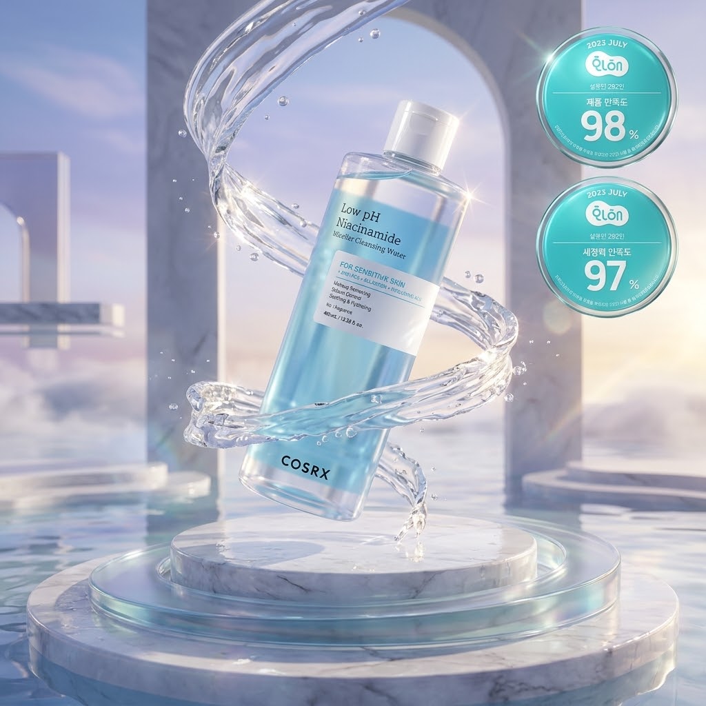 COSRX Low pH Niacinamide Micellar Cleansing Water 400mL