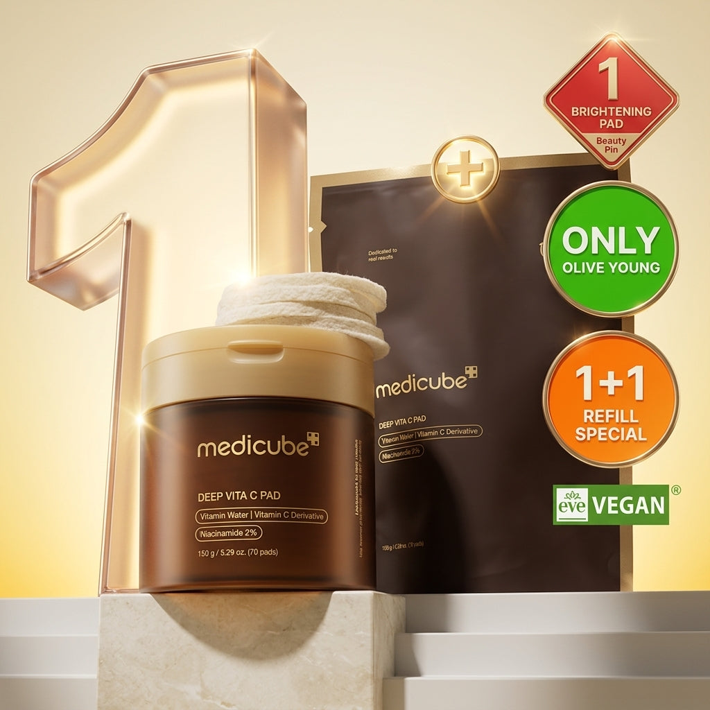 Medicube Deep Vita C Pad 70P Set (+Refill 70P)