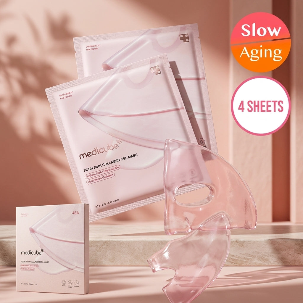 Medicube PDRN Pink Collagen Gel Mask Sheet 4ea