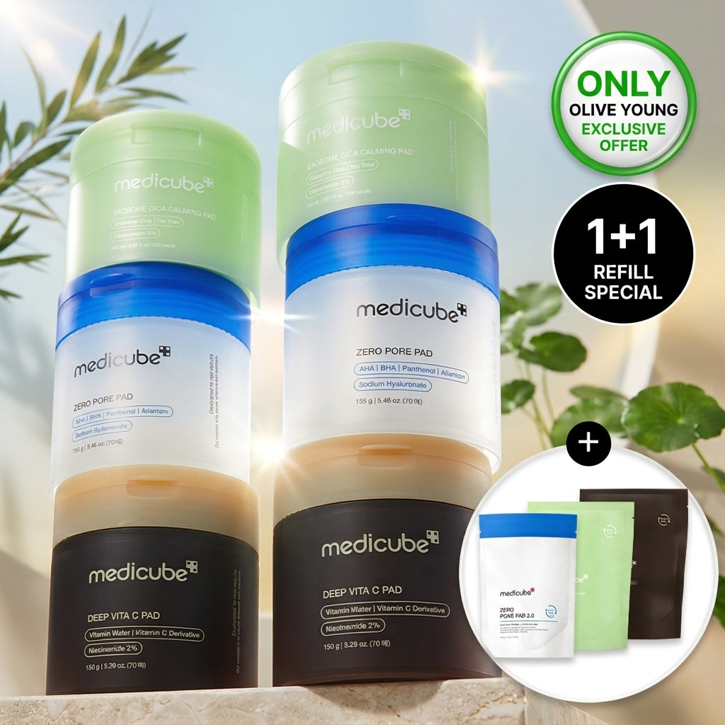 Medicube Zero Pore Pad 70P Coffret recharge limité (3 options)