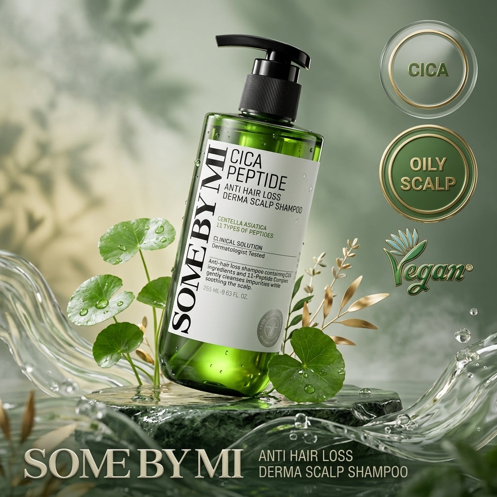 SOME BY MI Cica Peptide Derma Scalp Care Shampoo 285ml